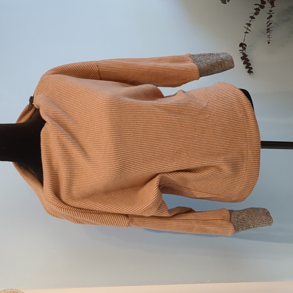 THML sweater shoulder zipper size small